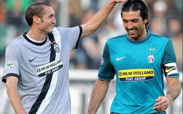 Juventus gia hạn hợp đồng với Buffon và Chiellini