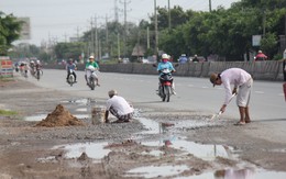 ​Nâng cấp mặt đường, hệ thống thoát nước quốc lộ 1