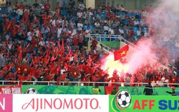 Nhiều hình ảnh không đẹp ở sân Mỹ Đình