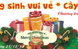 Giáng Sinh vui vẻ - Cây Thị tặng quà