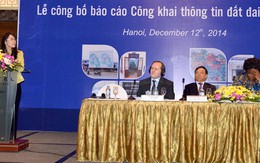 Sẽ có nghị định công bố thông tin về đất đai