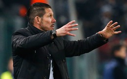 HLV Simeone: "Atletico Madrid thua vì mất kiểm soát"