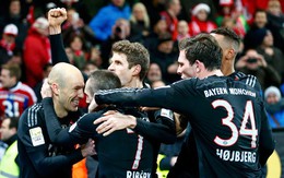 Bayern Munich bất bại giai đoạn lượt đi Bundesliga