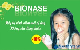 ​Bionase, máy trị viêm mũi dị ứng bằng ánh sáng