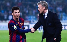 David Moyes “nổ” tưng bừng sau trận thắng Barca