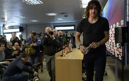 Carles Puyol tuyên bố chia tay Barcelona