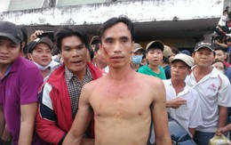 Tức giận vì không được vào sân, CĐV đập phá sân Long An