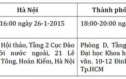 ​Hội thảo học bổng Thạc sĩ và Tiến sĩ – Đại học Hull, Anh Quốc