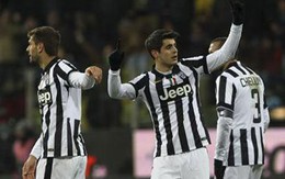 Juventus vất vả vào bán kết Cúp QG Ý