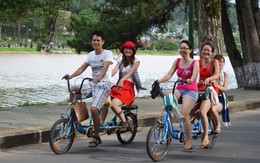 ​Xe đạp đôi ở Sài Gòn