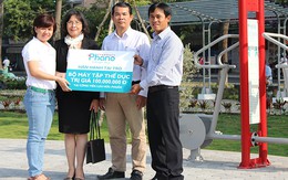 ​Hệ thống nhà thuốc Phano tặng máy tập thể dục cho cộng đồng