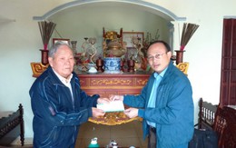 Trao quà Tết cho gia đình liệt sĩ hi sinh ở Trường Sa