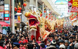 Châu Á tưng bừng ngày giáp Tết