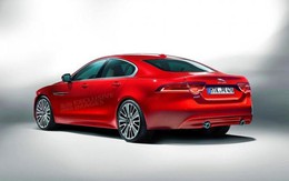 Jaguar XF 2016 tái thiết kế nhẹ tênh với cấu trúc nhôm