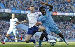 Manchester City thắng dễ 10 cầu thủ West Brom