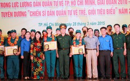 ​Tuyên dương 32 “Chiến sĩ dân quân trẻ, giỏi tiêu biểu” 2015