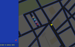 Google cho chơi Pac-Man trên Maps làm quà Cá tháng 4