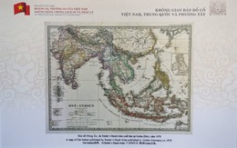 ​Tặng bản đồ chủ quyền Hoàng Sa, Trường Sa cho Học viện Hải Quân