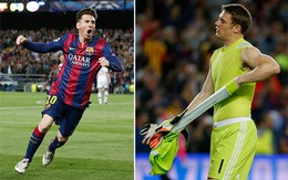 Neuer rất giỏi, nhưng Messi giỏi hơn