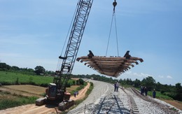 Chuyển đường sắt sang cầu sông Bồ mới, tốc độ tàu 120km/giờ