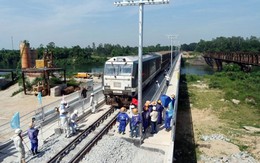 Khai thác cầu sông Bồ mới, nâng tốc độ chạy tàu