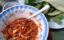 Mặn mòi gỏi cá ướt Đà Nẵng  