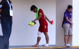 Hậu vệ Tấn Tài bị chấn thương, chia tay SEA Games 28