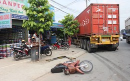 ​Vấn đề an toàn của xe container: Khó cũng phải làm