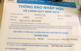 Chưa tốt nghiệp THPT đã có giấy báo vào ĐH