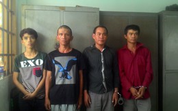 Bắt băng trộm hai lần lấy 5 xe máy của người bắt cua