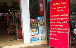 Siêu thị bỗng tạm ngưng kinh doanh, chủ đầu tư hoang mang