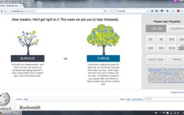 Wikipedia thiếu chi phí duy trì hoạt động
