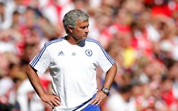 HLV Jose Mourinho quăng huy chương Community Shield