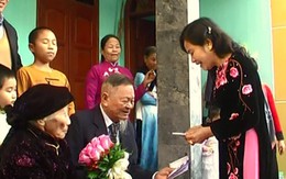 “Đám cưới kim cương” và tình yêu tuổi 95