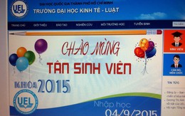 Lên mạng làm thủ tục nhập học đại học