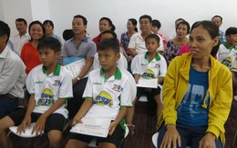 ​​Học viện bóng đá Nutifood khai giảng khóa đầu tiên