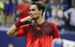 Thua ngược Fognini, Nadal chia tay Giải Mỹ mở rộng 2015