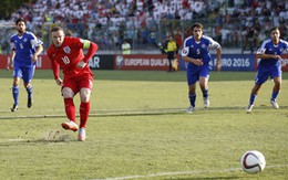 Anh giành vé đầu tiên dự Euro 2016