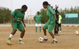 Giấc mơ bóng đá
của các cô gái Sudan