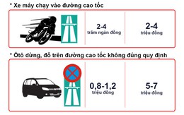 Từ tháng 12-2015, vi phạm giao thông bị phạt nặng mức nào?