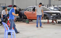 Bắt nghi phạm đâm chết chủ gara ô tô