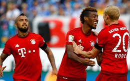 Tiền đạo trẻ Coman giúp Bayern Munich thắng đậm