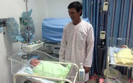 ​Bé trai 5,7kg chào đời suôn sẻ