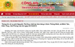 Điều tra nguyên nhân thiếu tá công an chết trong tư thế treo cổ