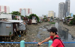 54/110 tuyến sông rạch bị lấn chiếm: Ngập nặng!