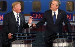 Tỉ phú Donald Trump tổng tấn công đối thủ Jeb Bush