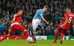 De Bruyne giúp Manchester City hạ Sevilla