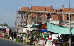 Một thợ hồ chết thảm khi đang xây biệt thự không phép