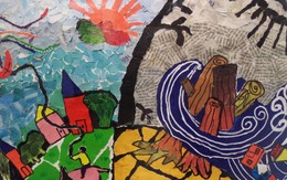 Triển lãm gần 100 tranh chủ đề môi trường của học sinh