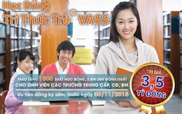 Chương trình Học bổng Tri Thức Trẻ®  VASS 20151.000 suất học bổng cho sinh viên TP.HCM